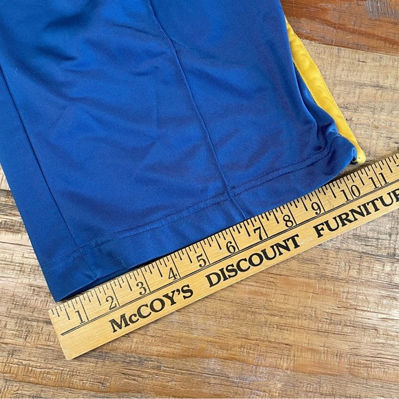 VINTAGE Y2K ABERCROMBIE & FITCH blue yellow track pants Large Athleisure - Picture 13 of 16
